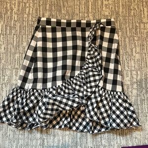 j crew patterned skirt